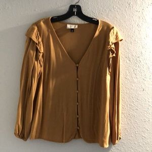 Mustard yellow top